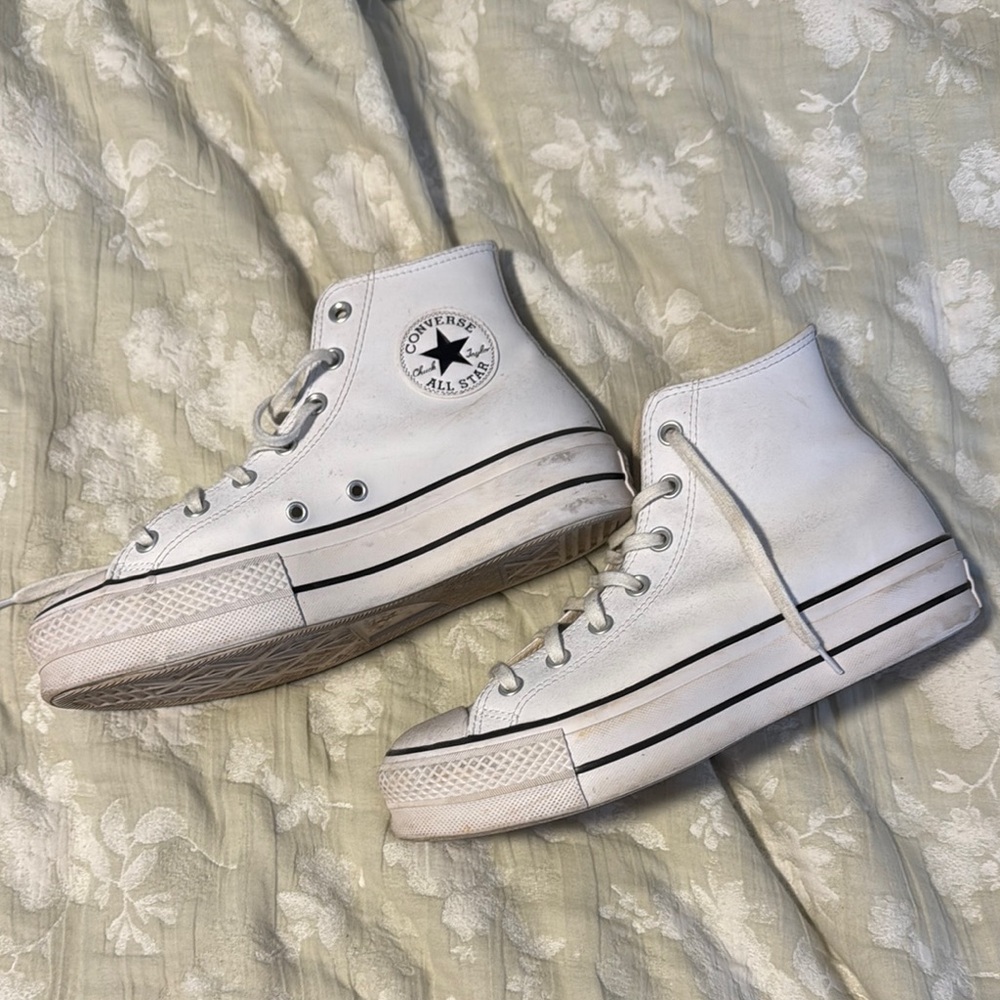 Converse Women's White High-Top Sneakers